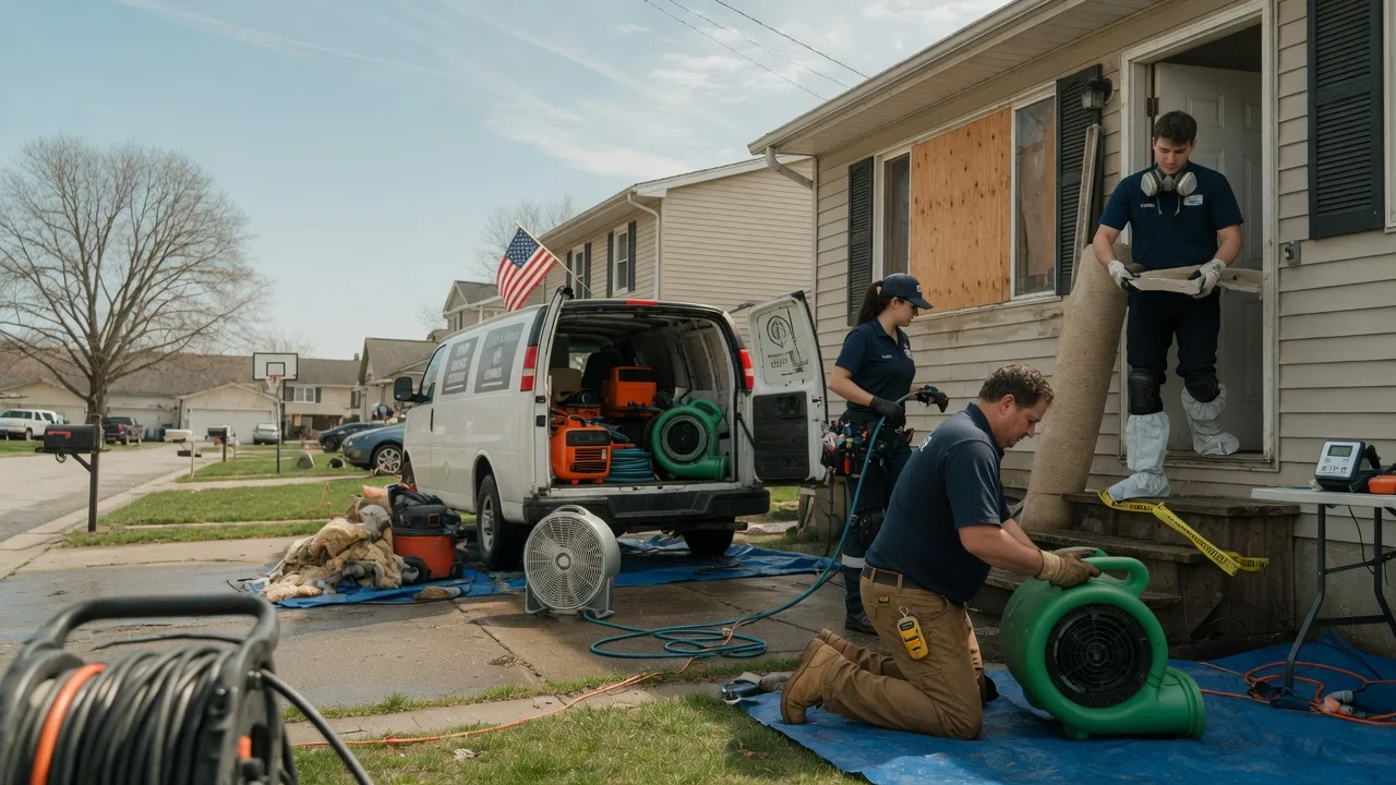 Water Damage Restoration in Winchester, IN near me